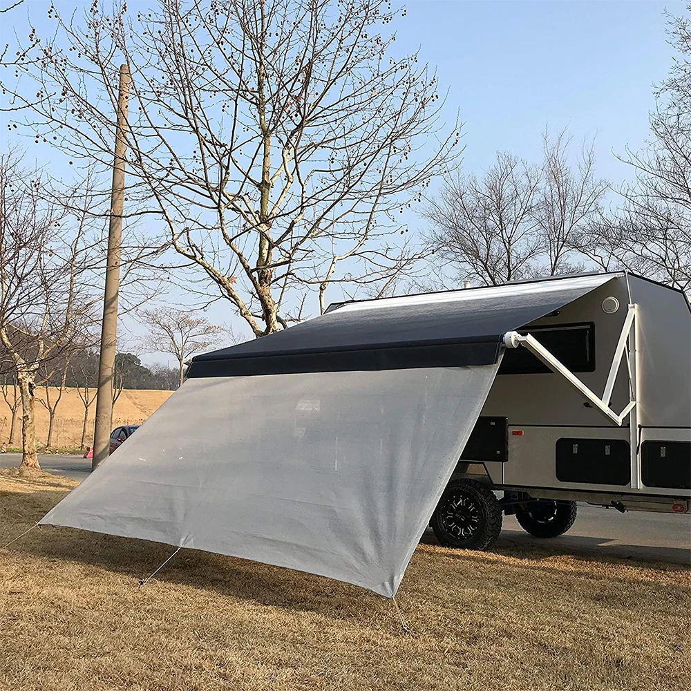 UV Protection Grey Camping Accessories Caravan privacy screen awning