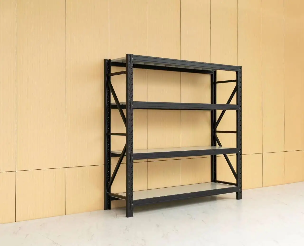 Supermarket display shelf general store storage heavy duty shelf for retail store industrial racks steel shelving warehouse