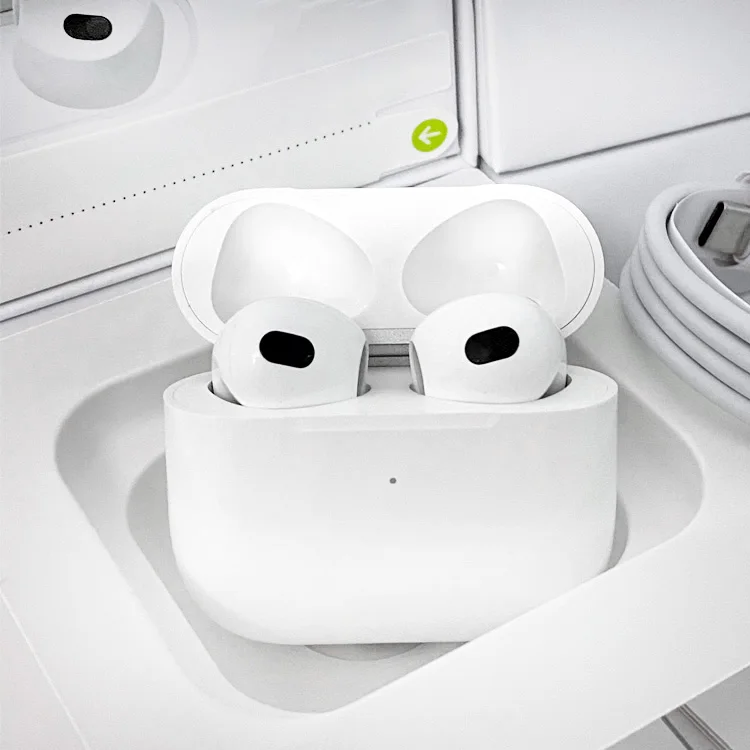 Бесплатный образец наушники Air Pro 3 Airoha Jerry с беспроводным зарядным устройством TWS