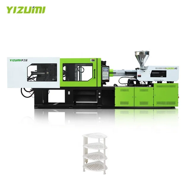 YIZUMI 560 тонн UN560A5 пластиковые коробки для фруктов производственные машины Вертикальная литьевая формовочная