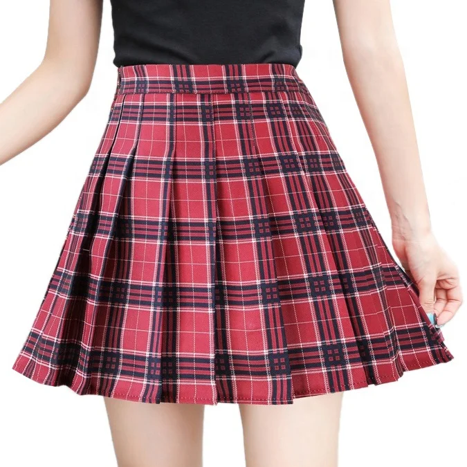 Горячая Распродажа, сексуальная черная мини-юбка с внутренними штанинами, короткая женская плиссированная юбка для тенниса