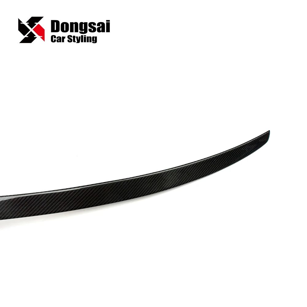 Carbon Fiber S3 Style Rear Lip Trunk Spoiler Wing Ducktail for Audi A3 8V 2013 - 2017