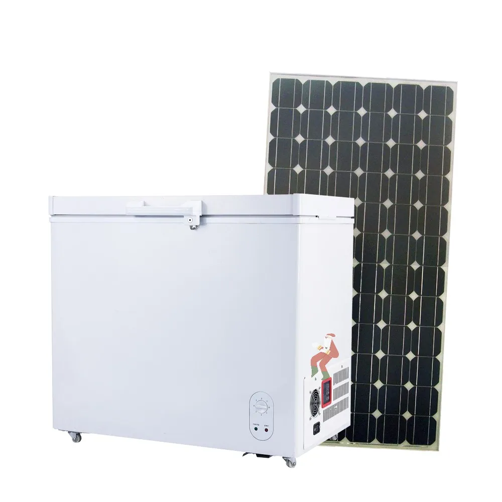 China Factory Congelateur Solaire 208L
