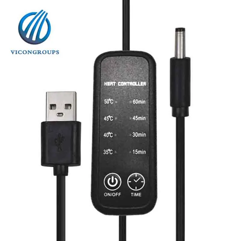 5V/2A power switch controller temperature and timing adjustment control switch