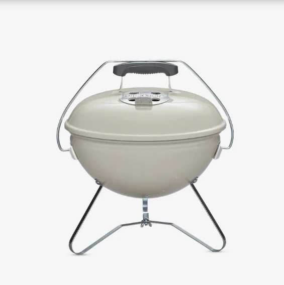 Weber Smokey Joe премиум портативный круглый угольный гриль барбекю с заслонкой