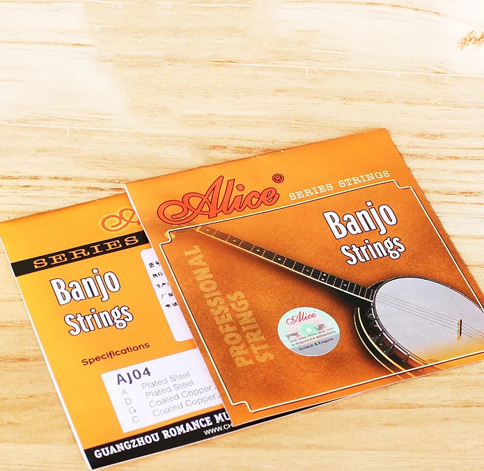 Alice banjo strings professional AJ04 AJ05 4 string 5 string musical instrument accessories