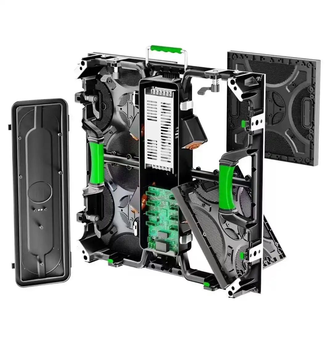 Wholesale P3.9 Portable Indoor outdoor Led Video Wall Screen Church Stage Backdrop Customized LED Screen