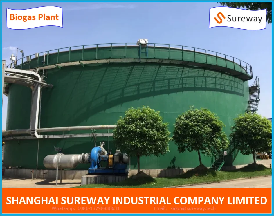 Biogas Project with Cstr Anaerobic Digestion Tank