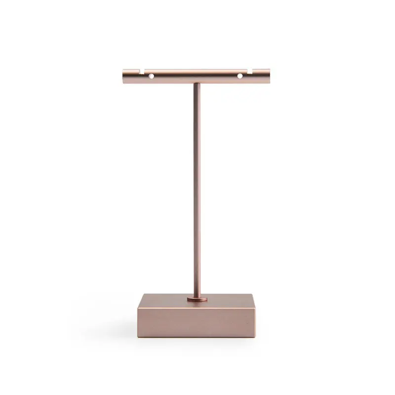 FANXI custom luxury metal  jewelry display stand rose gold and black for jewelry display stand showcase Metal earring holder