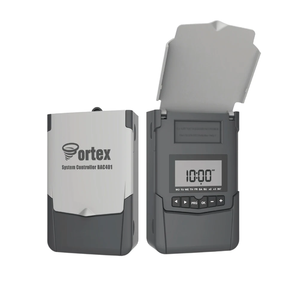 
4-Stations Irrigation controller for Farm Irrigation System back-flushing agriculture filtration DC12V 