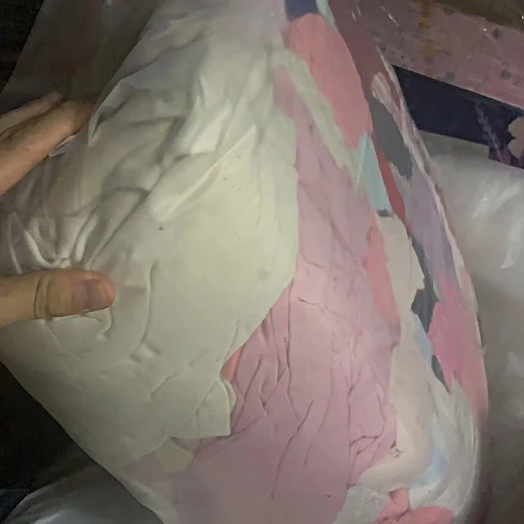 Wholesale Wiping Rag 10Kg Bale Cotton T Shirt Rags Cotton Waste Marine Industrial Cleaning Rags For Cleaning