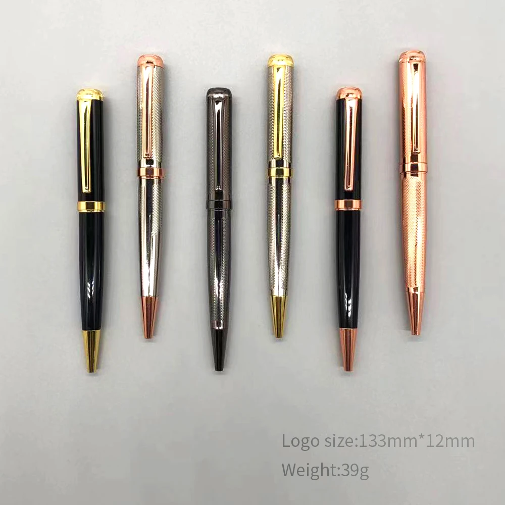 Factory Price Luxury Gift Ball Pen Customized Office Metal Parker Gold Silver Clip Ballpoint Ball Pens