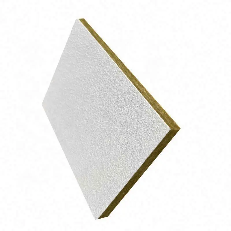 Baffle Beam Acoustic Panels Ceiling Glass Wool Mineral Vertical Hanging For Office Room 200x1200mm
