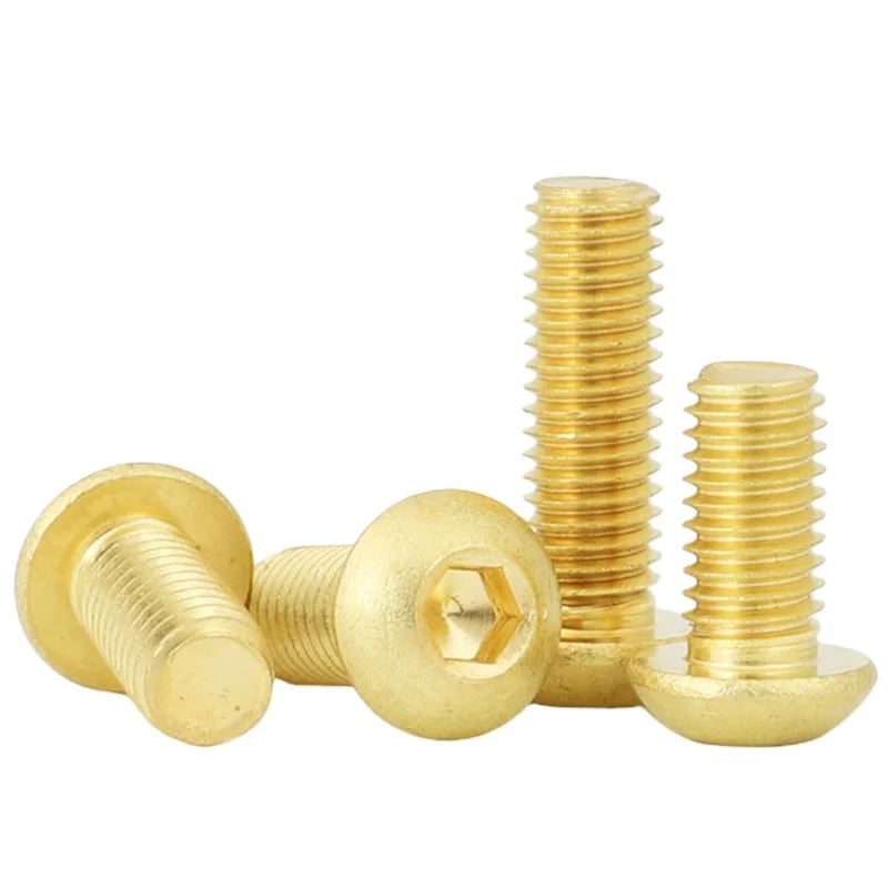 High strength Type B point Pan head hexagon stainless steel carbon steel brass self tapping truss head machine screw