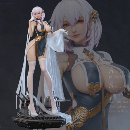Japan Anime GK Art of Eden HMS Sirius. 1:4 action figure for collect