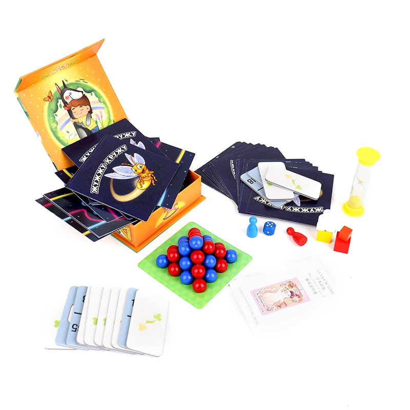 Wholesale Custom Game Card Luxury Board Game for Kids and Adults Paper Game Board with Logo Printing for Family Paty Playing