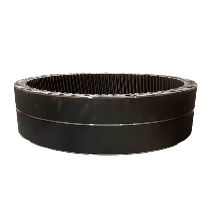 OEM Forging Services Heavy Duty Big Module Rotary Dryer Straight Tooth Alloy Carbon Steel Gear Ring