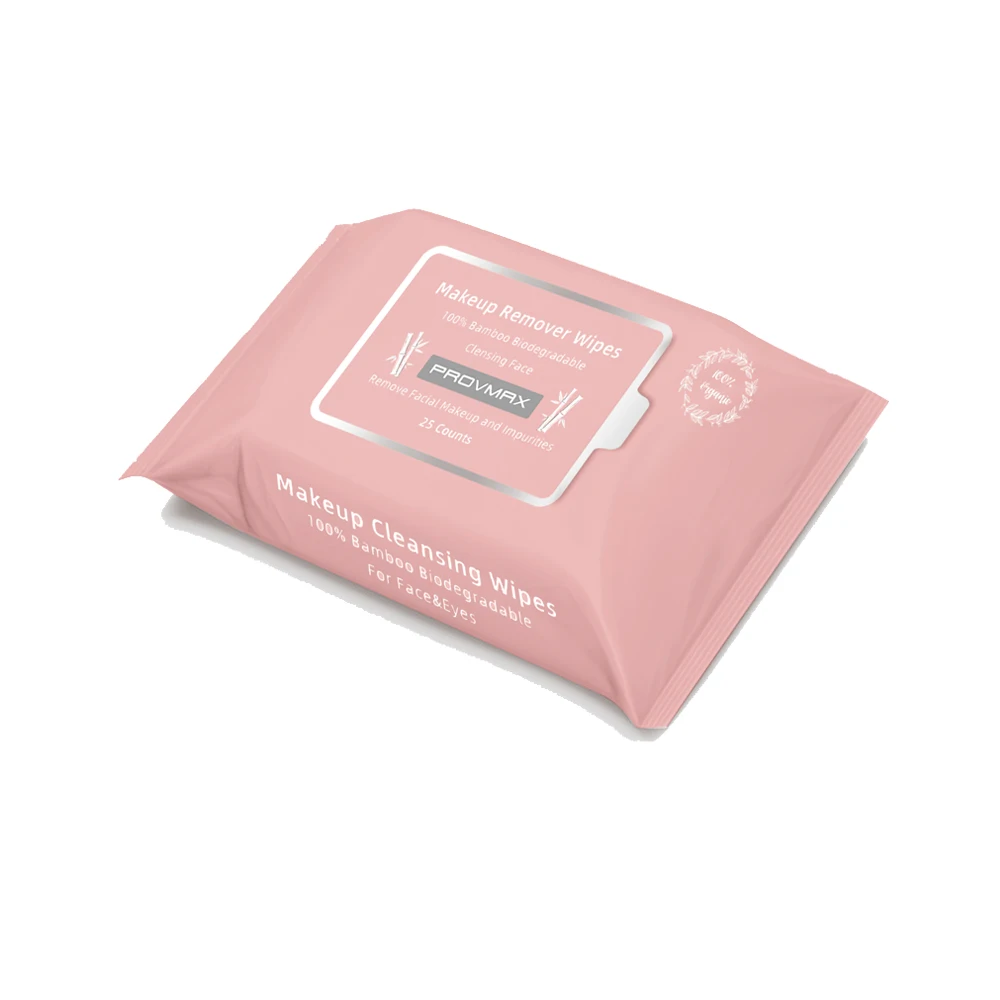 Фабричная оптовая продажа, салфетки для снятия макияжа из 100% бамбуковой ткани под заказ