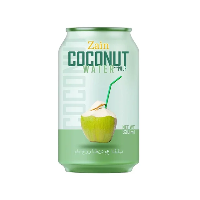 Zain Coconut Water Beverage With Plup Premium Quality From Thailand