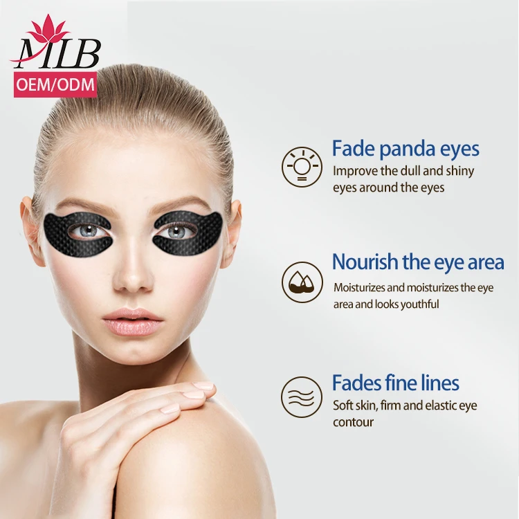 Private Label Custom Women Moisturizing Gel Removes Dark Circle Eye Masks Brightening Collagen Under Eye Patches Mask