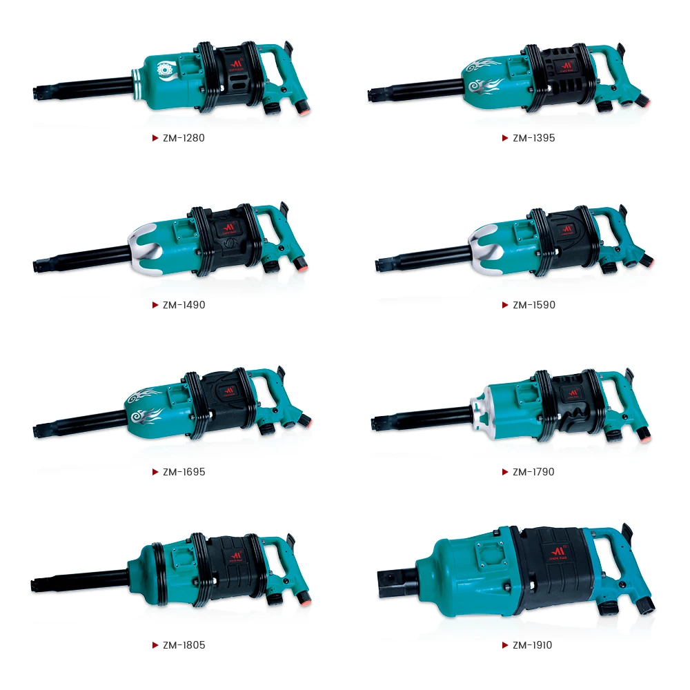 Modern Super Duty 1.5 Inch 4500Nm Pinless Hammer Pneumatic Air Impact Wrench