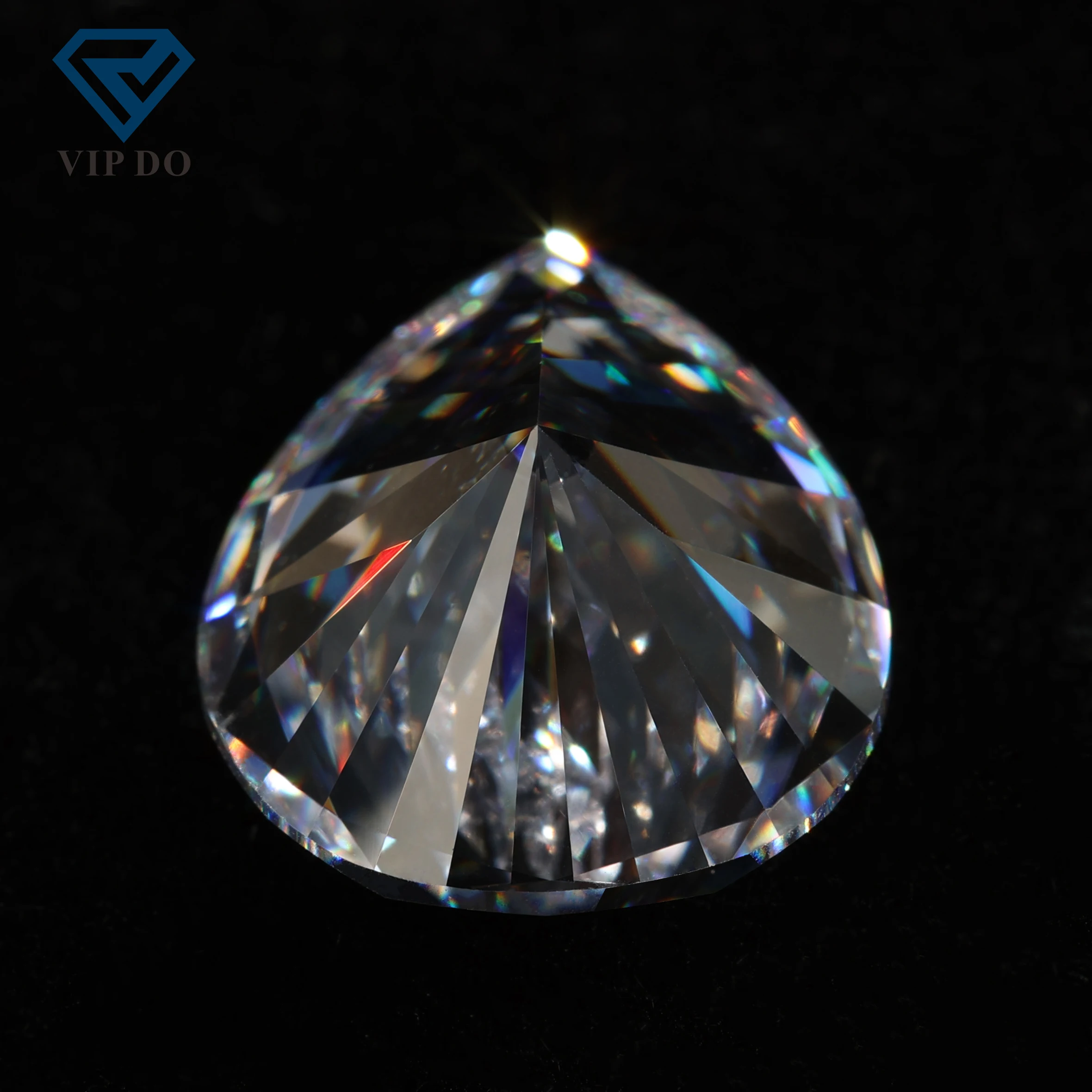 IGI certificate CVD/HPHT 1CT-3CT DEF color VVS/VS clarify pear cut lab grown diamonds loose diamonds lab cultivated diamonds