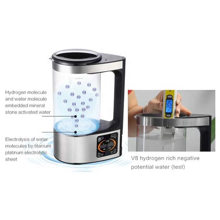 New design Rich hydrogen water maker/jug/generator/pitcher