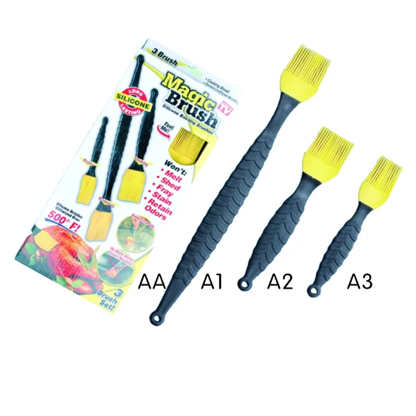 
Oil Bottle Brush With Cake Cream Barbecue Brush Heat Resistant For Kitchen Cooking Tools 