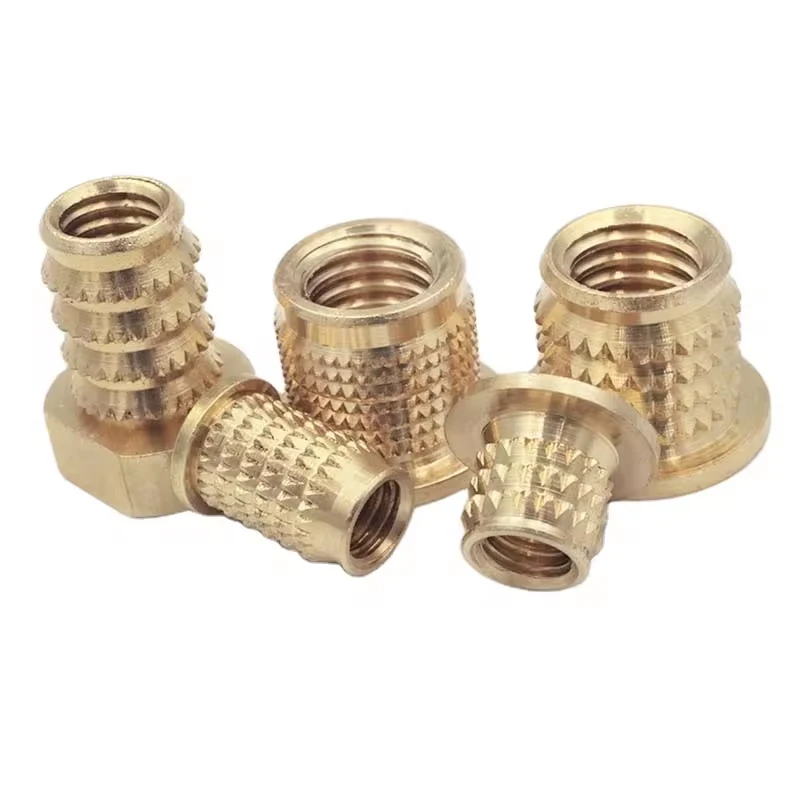 M3 M4 M5 M6 M8 hot melt nuts Injection molded nuts Knurled Injection Nut