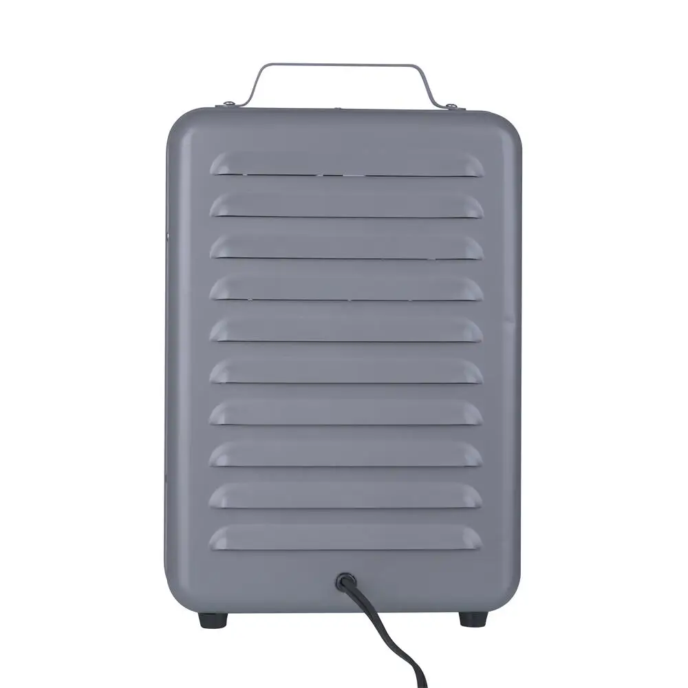 Konwin Portable Utility Heater with Thermostat, Electric Space Heater ,Grey 1500W TFH-1500