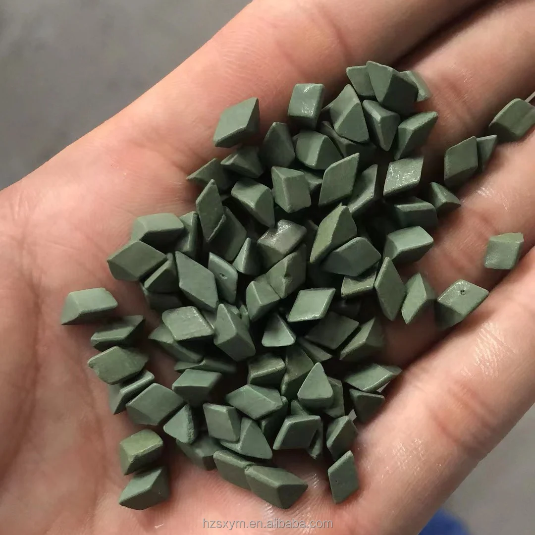 Shengxiang Metal Vibratory Finishing Media High Alumina Porcelain Ball Silicon Carbide Deburring Polishing Ceramic 1-Year