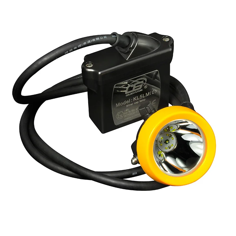 Super Bright 15000Lux Portable KL5LM Led Coal  Mining Light Miner Cap Lamp Mining Headlamp
