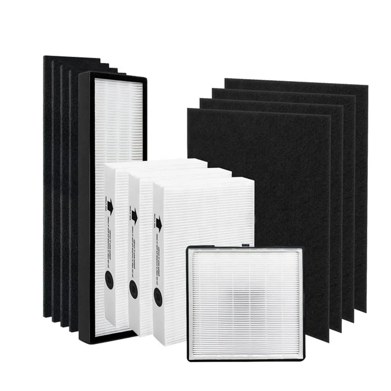 Custom H11 H12 H13 H14 Mini Pleated True HEPA Activated Carbon Filter for Air Purifier Vacuum Cleaner Air Condition Furnace