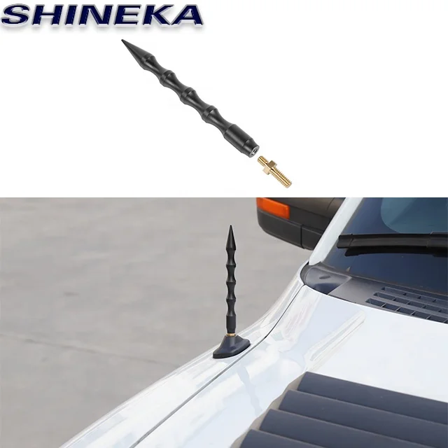 Highly Durable Car Aluminum Alloy Decoration Screwy Signal Modified Truck Antenna For Ford F150 2015+