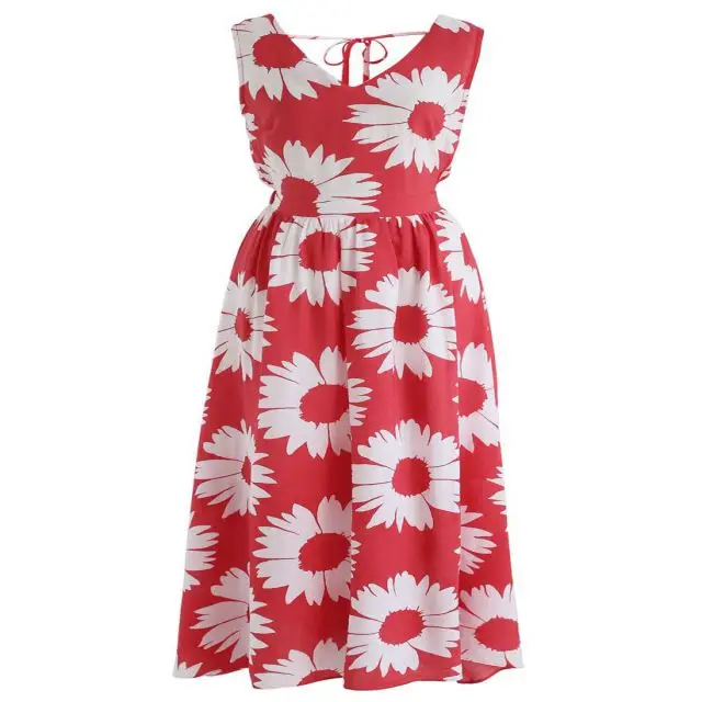 
Summer Clothing 2021 print women dress Fashion Casual Simple Spring Silhouette Edition Picture Technics Long Style 