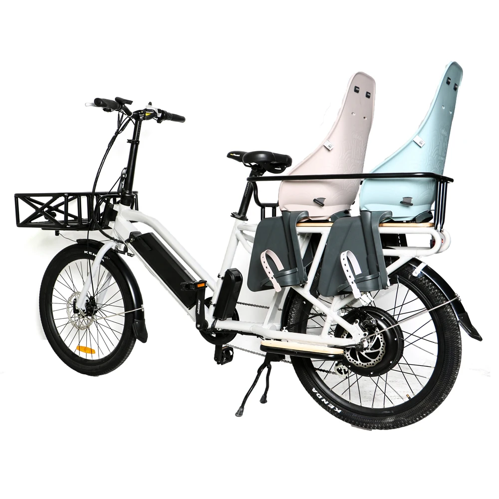  BTN 48V750W MAX-CARGO Прямая поставка грузового велосипеда для семейного пикапа или внедорожника с электрическим длинным грузовым