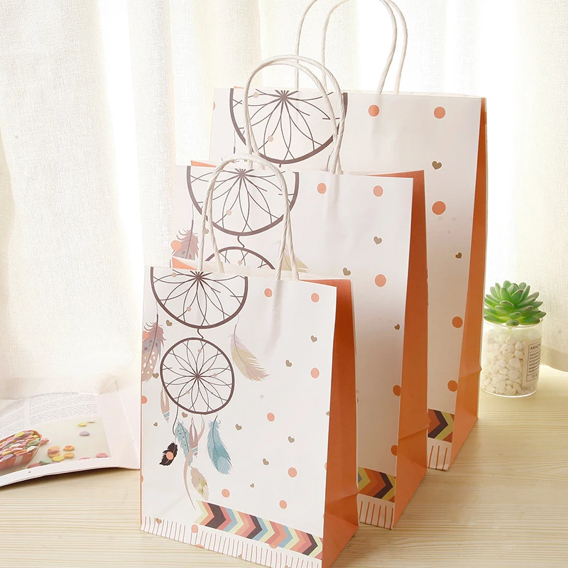 2021 New Arrival Inexpensive Luxury Thank You Present Paper Gift Bags