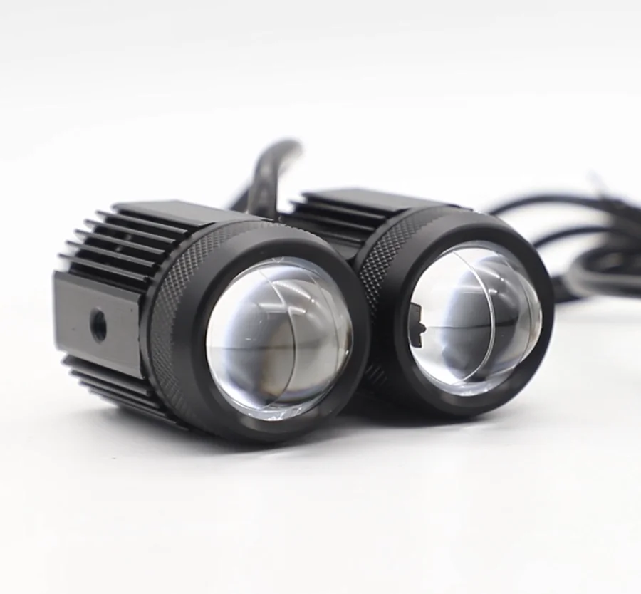 HEPAI 26W high low beam laser gun special design high quality led headlight for motorcycle