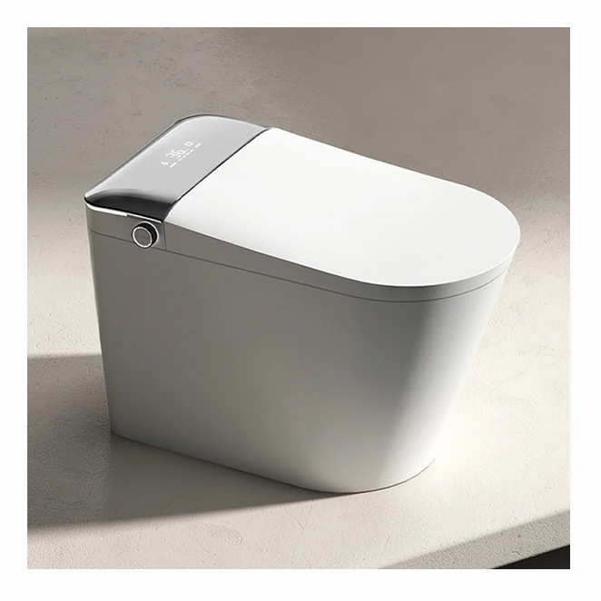 Auto sensor flush  automatic intelligent wc commode ceramic bathroom wc electronic bidet intelligent smart toilet