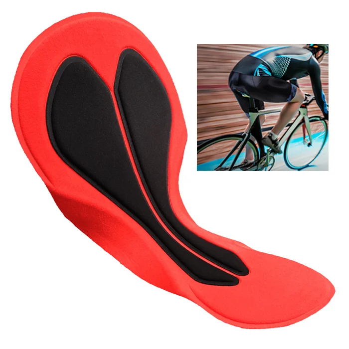 Cycling shorts bib underwear cushion comfortable shockproof silicone pad insert  cycling gel pad