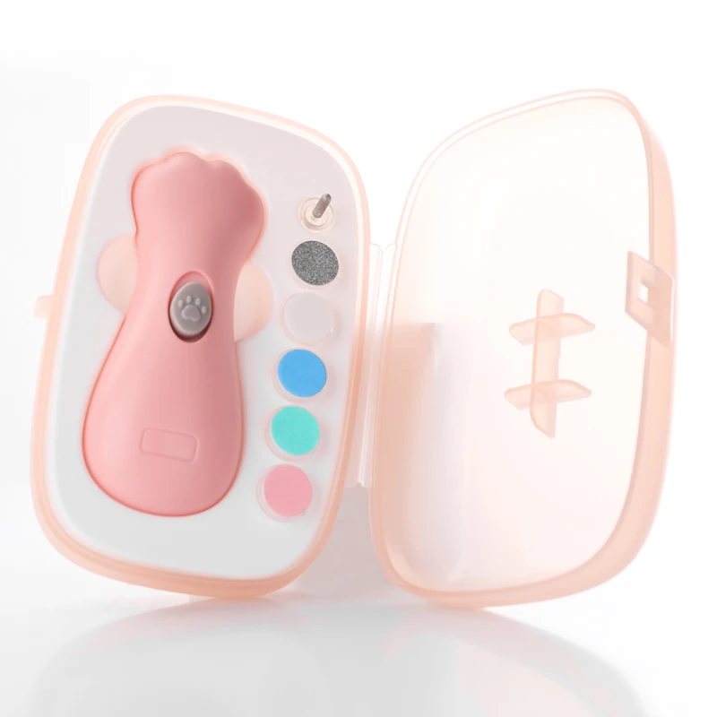 Hot Baby Nail Trimmer Electric Baby Manicure Pedicure Nail Scissors Set Portable And Safe