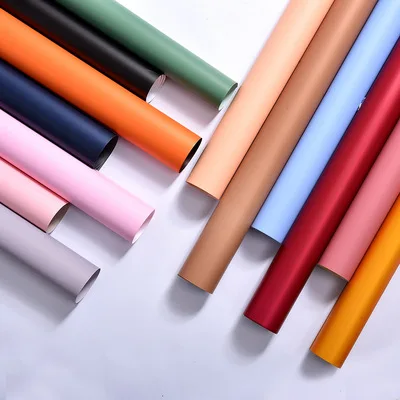 AN Waterproof Florist Fresh Flowers Bouquets Tissue Wrapping Paper, Multi Colors Gifts Packaging Flower Wrapping Paper