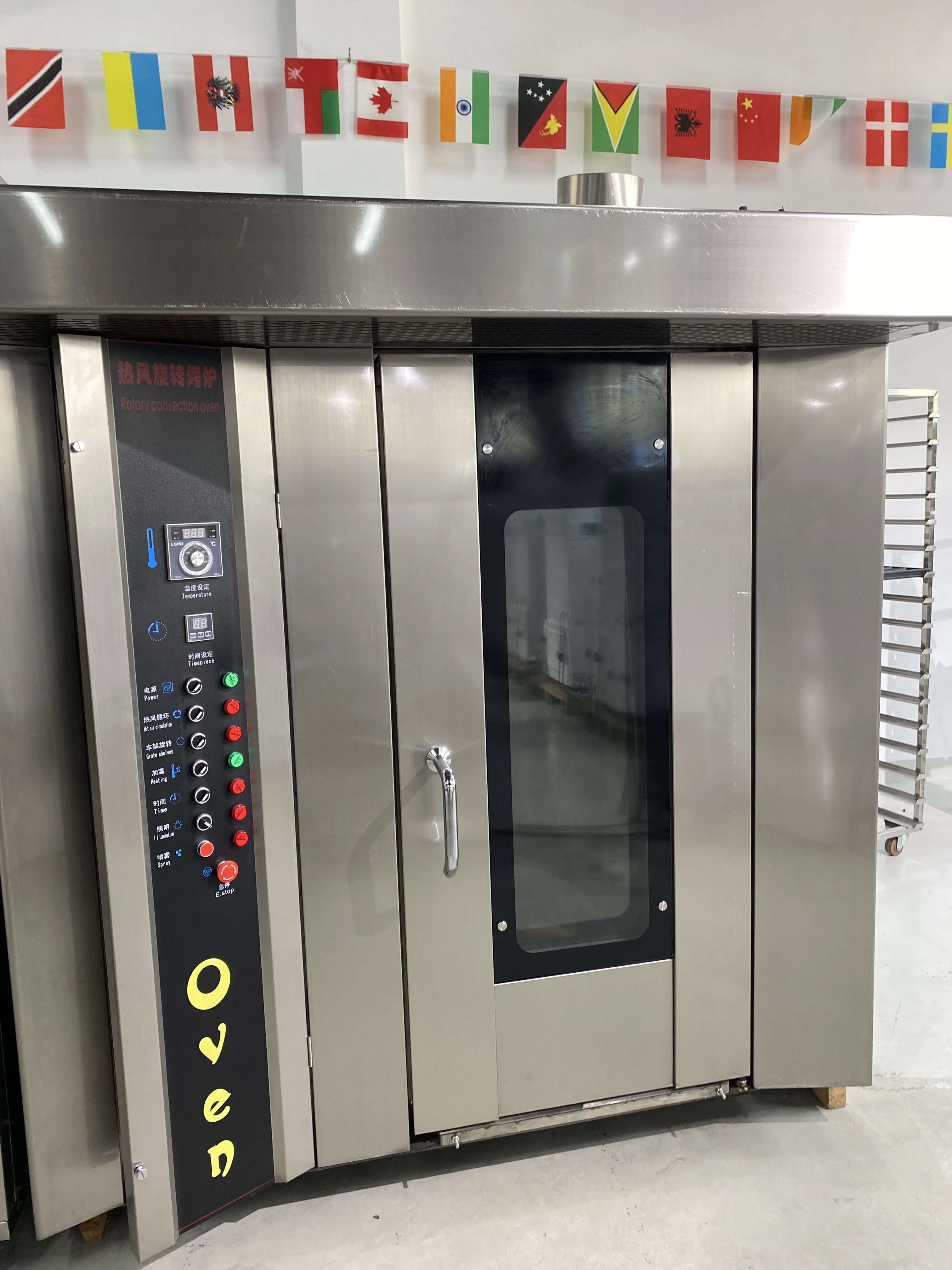 Professional Automatic Arabic Bread Baking Ovens Slicer Bread Making Line Electric Gas Diesel Convection Rotary Rack Oven