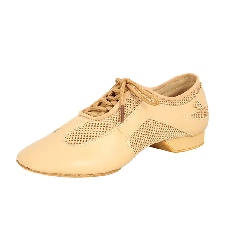  Thick cuban heel man latin ballroom dance shoes China factory