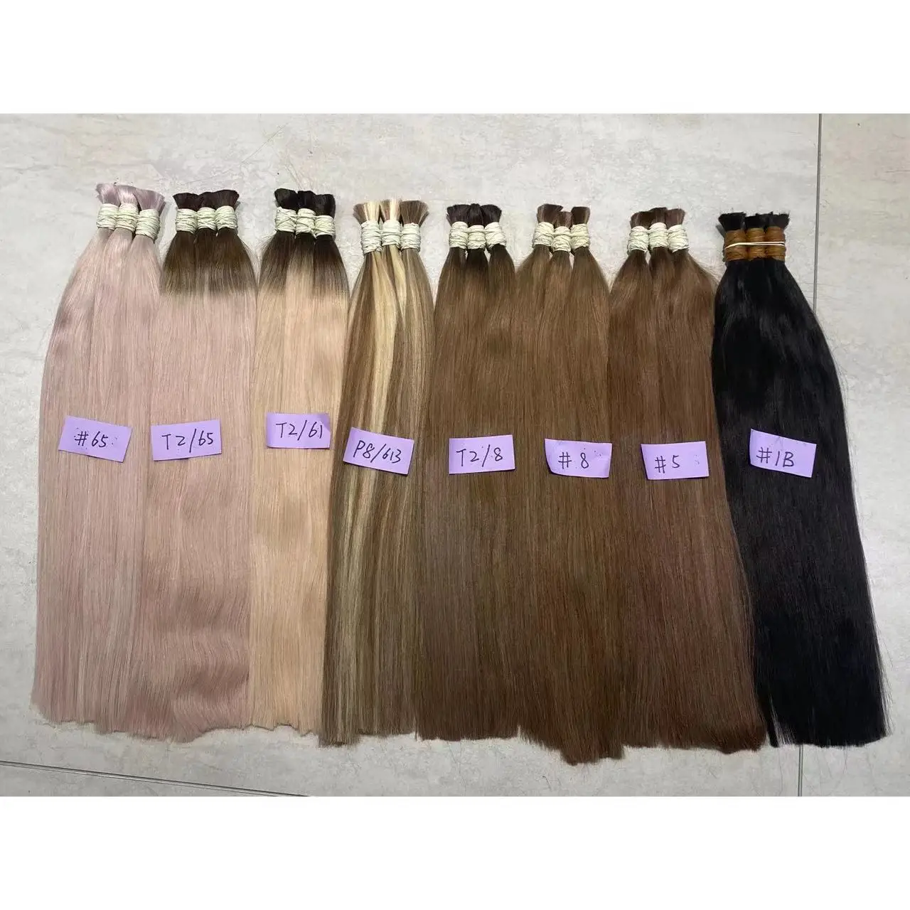 Cabelo Humano India Hair Human Virgin Hair Bulk 100% Unprocessed Raw Virgin Human Hair Bulk Extensions