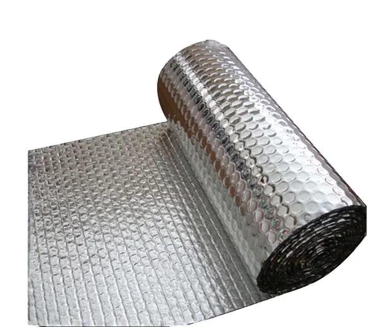 thermal reflective insulation sheet for roof waterproof thermal insulated fabric Aluminium foil bubble wrap insulation roll