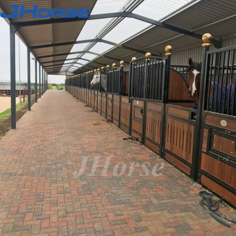 Eco-Friendly Innovative Stables for Horses with Advanced Design for Optimal Comfort