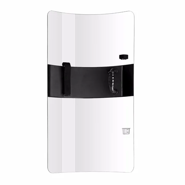 UV PC plate riot shield for security