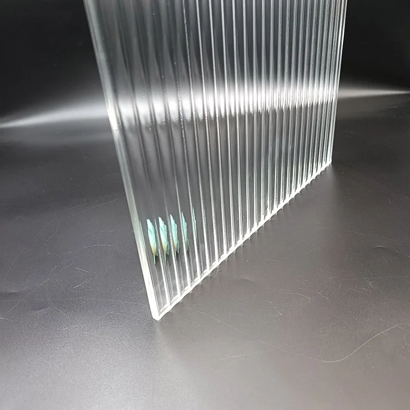 factory moru patterned glass panels ultra-white clear moru pattern decorative glass