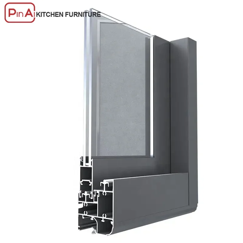 PINAI european house aluminum alloy doors and windows designs double glazed sliding window